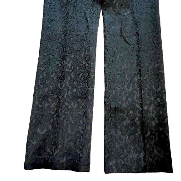 Danapari Paris Black Jacquard Pants Sz T8 - Picture 7 of 16